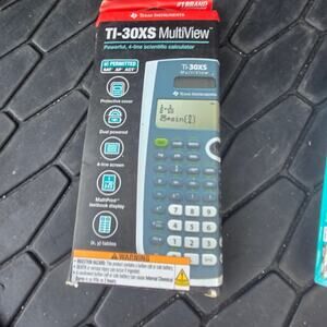 Texas Instruments TI-30XS MultiView Calculator - Gray and Green
